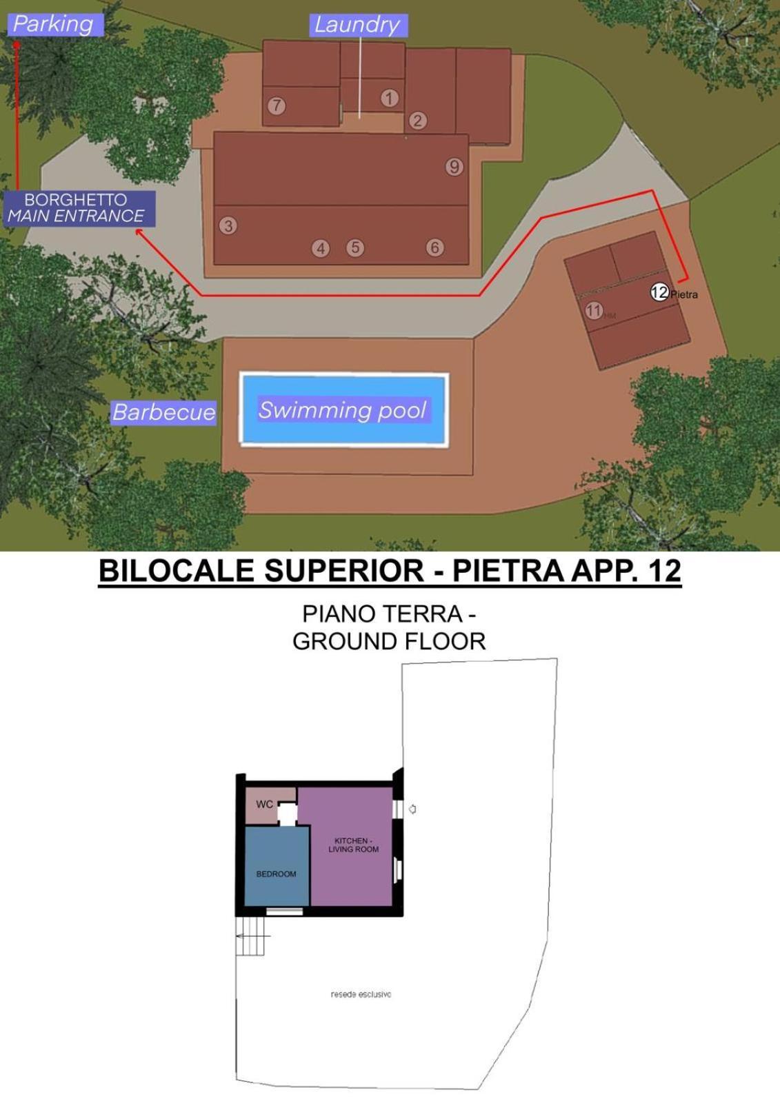 Villa Borghetto Poggio Bianco Radicondoli Exterior foto